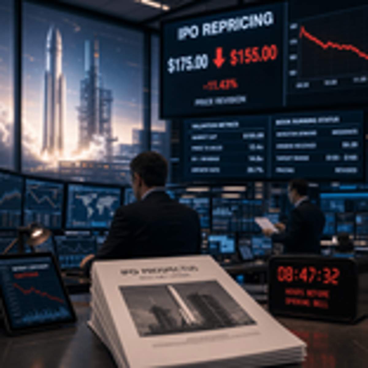 SpaceX IPO Opens at $155, Down 11% From Initial $175 Target