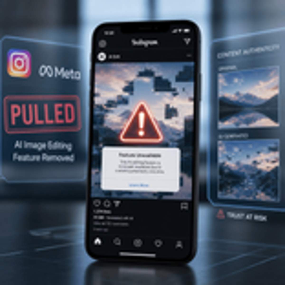 Meta Pulls Instagram AI Image Tool After User Revolt