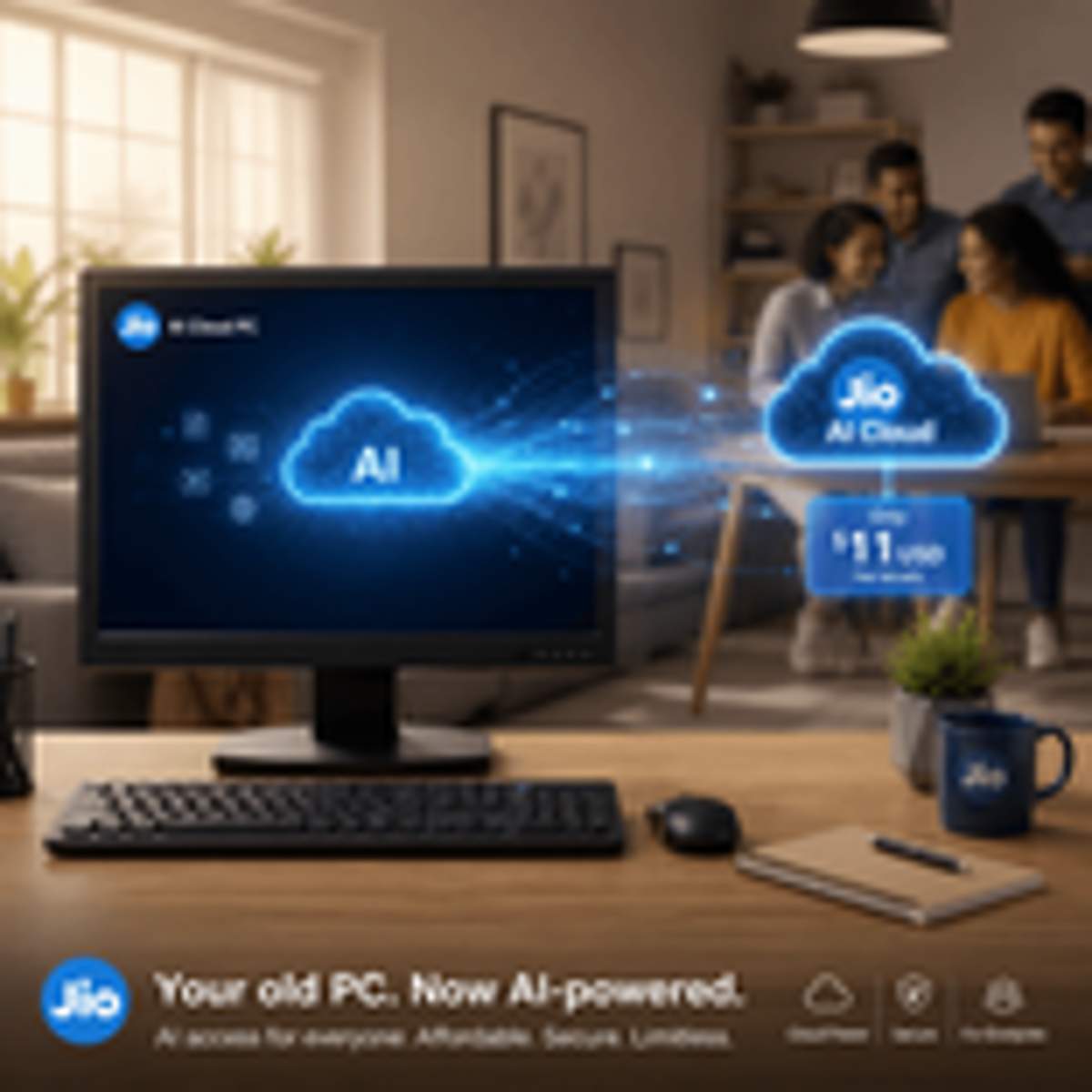 Mukesh Ambani’s Jio Turns Old PCs Into AI Machines