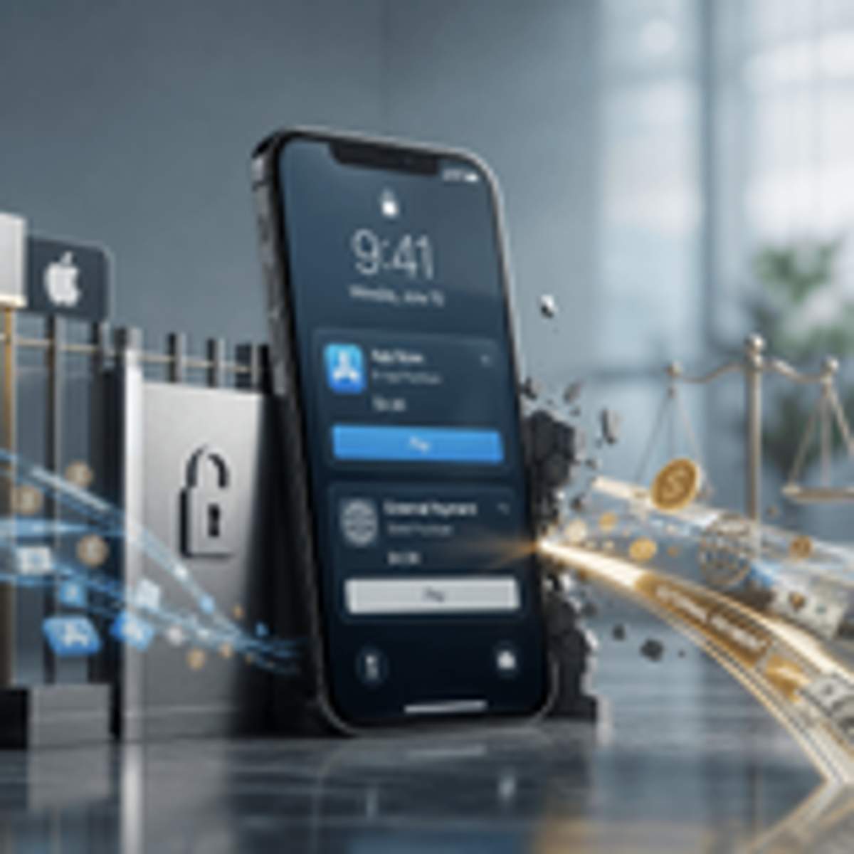 Apple Seeks 15% Commission on External App Purchases