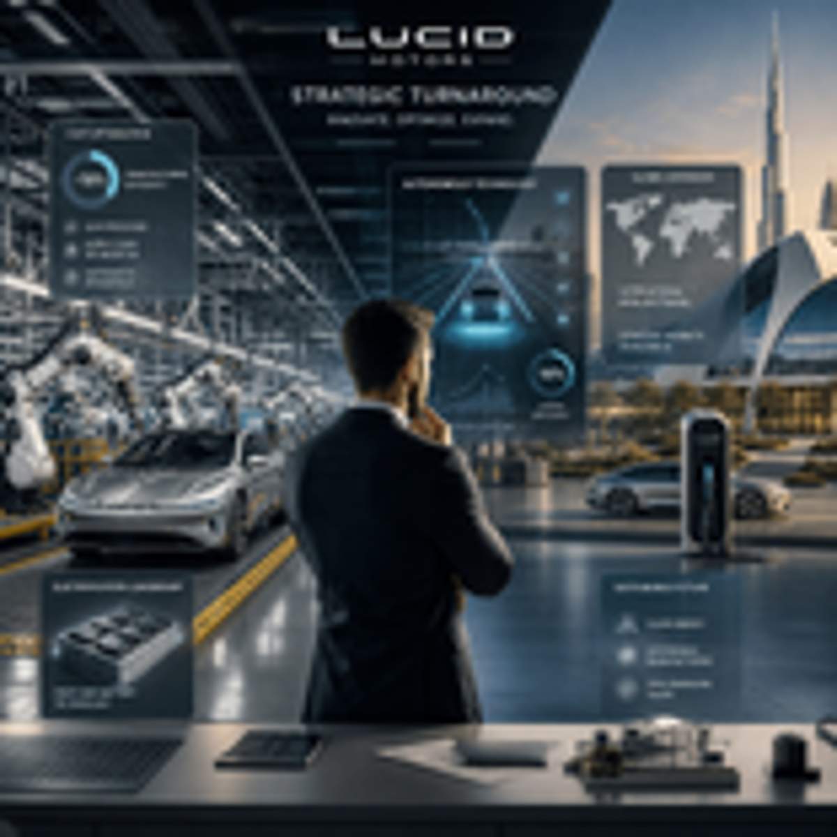 Lucid bets survival on $1.4B cuts, robotaxi pivot under new CEO