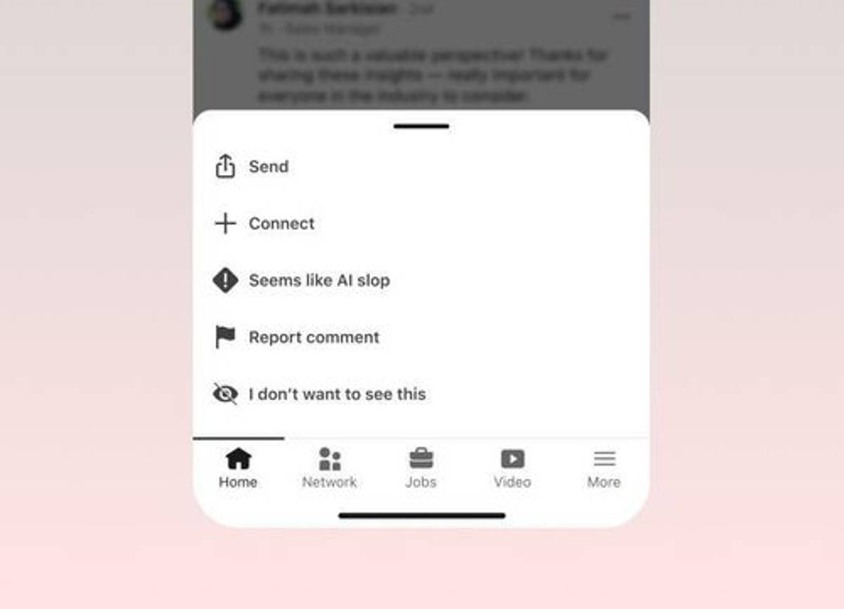 LinkedIn's AI Slop Button Hits 1M Clicks in Three Weeks