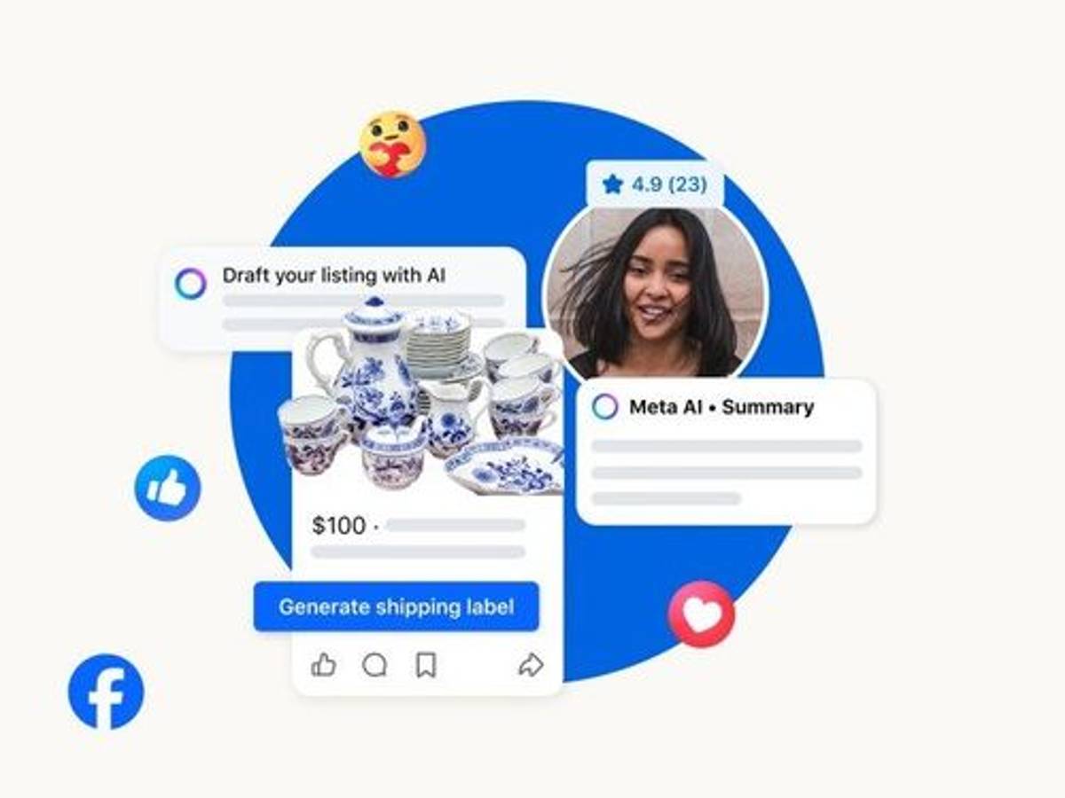 Meta AI Overhauls Facebook Marketplace With Auto-Listing Tools