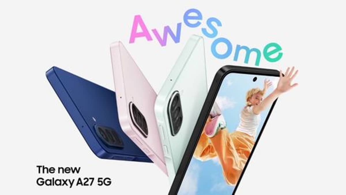 Samsung Galaxy A27 5G Launches With AI Features, 120Hz Display
