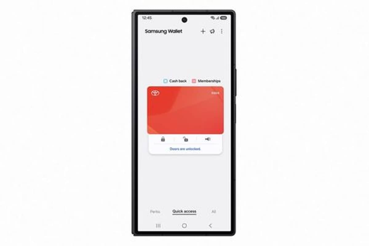 Samsung Wallet Goes On the Road With Toyota Digital Keys