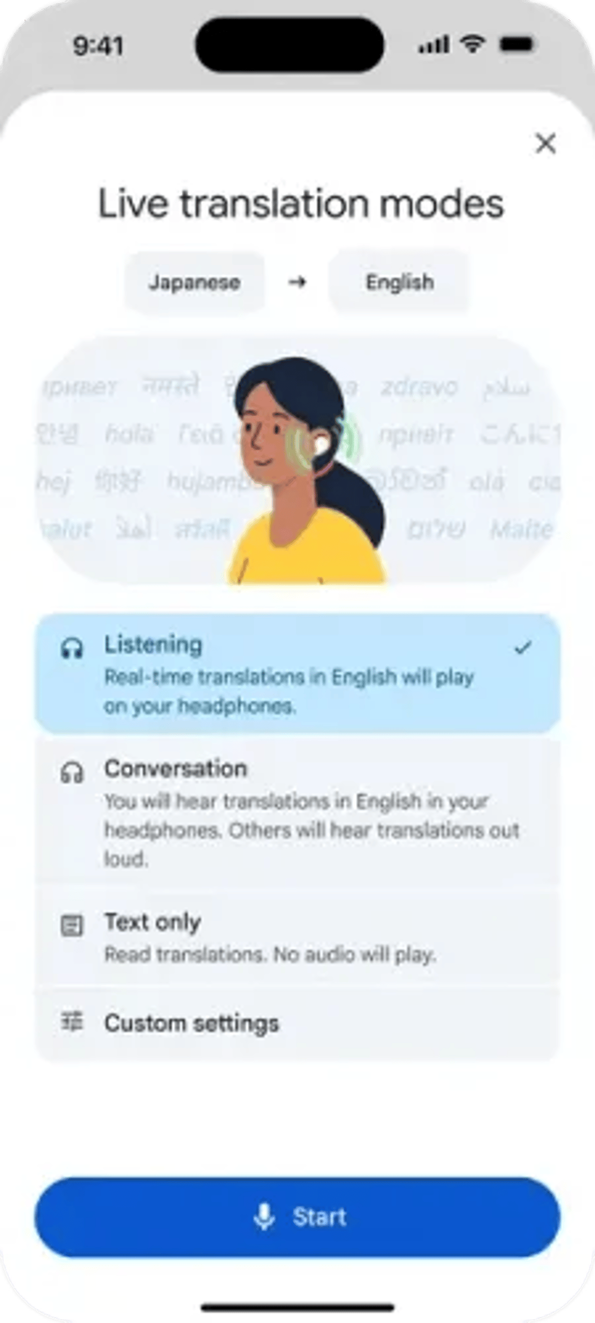 Google Translate Brings Live AI Translation to iOS Headphones