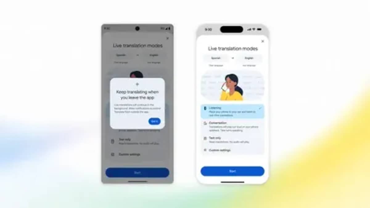 Google Translate Gets Listening Mode, Live Background Mode