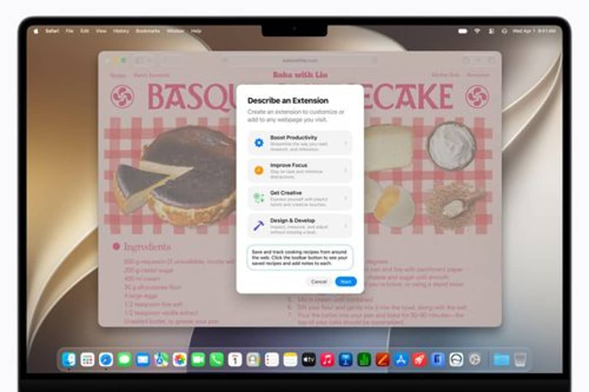 Apple turns Safari users into extension developers with AI