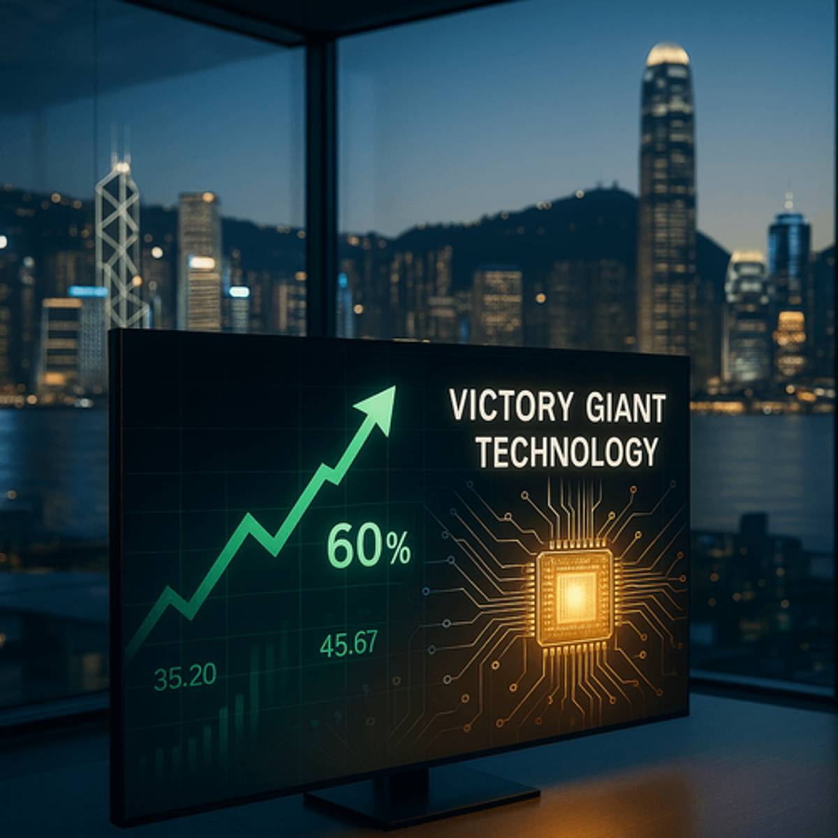 Nvidia Supplier Victory Giant Soars 60% in Hong Kong IPO