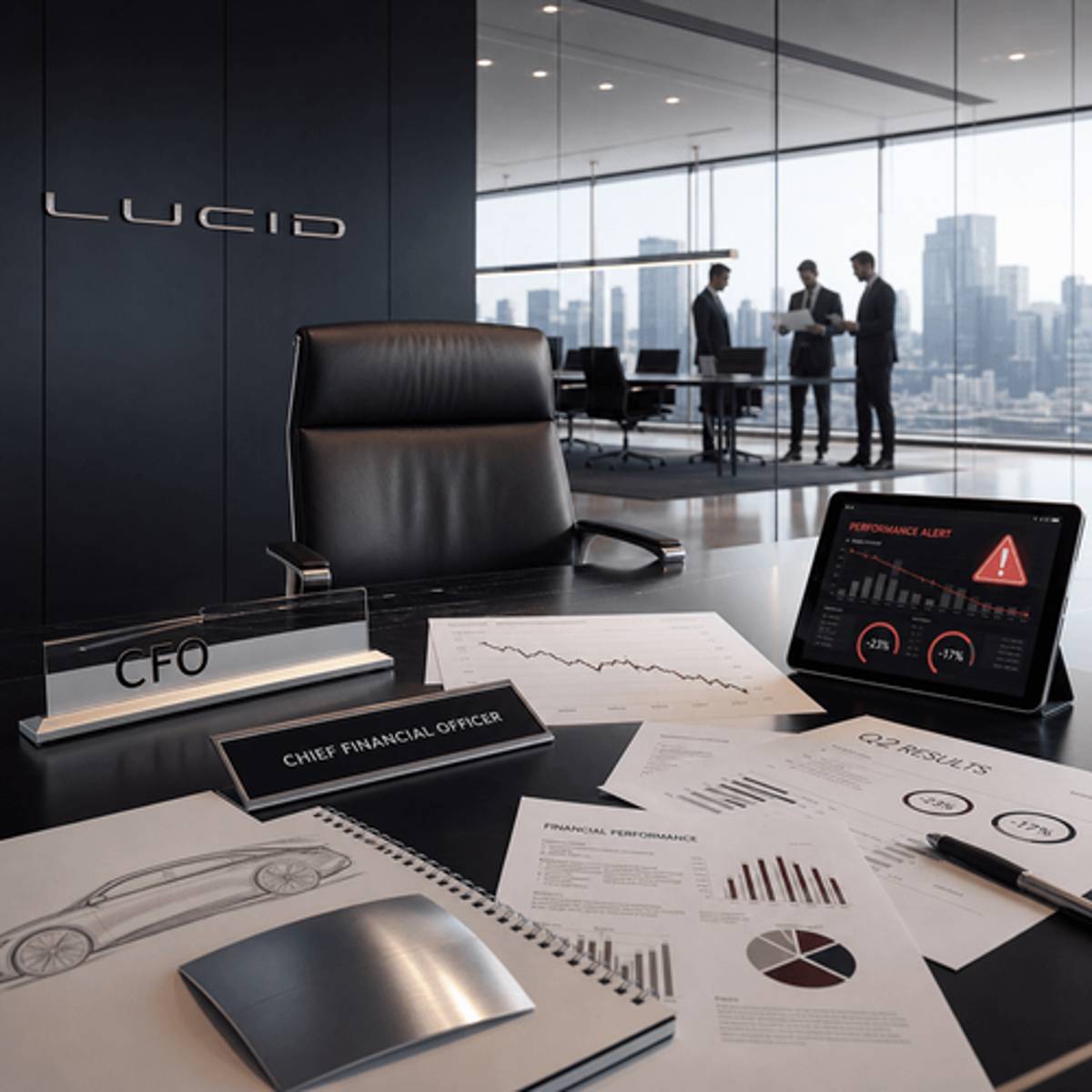 Lucid CFO Exits as Gravity SUV Sales Stall Turnaround