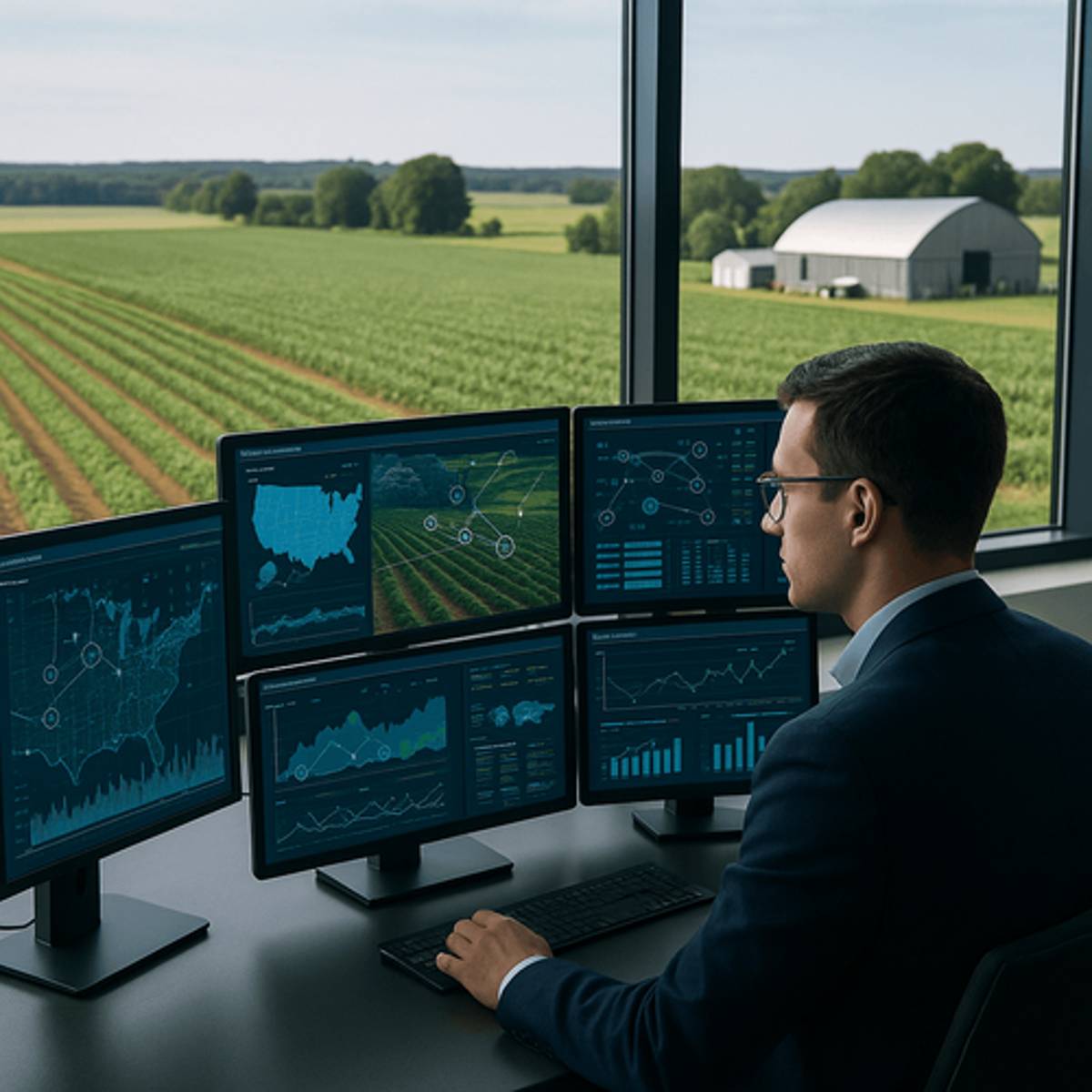 Palantir lands $300M USDA contract, pivots to food security