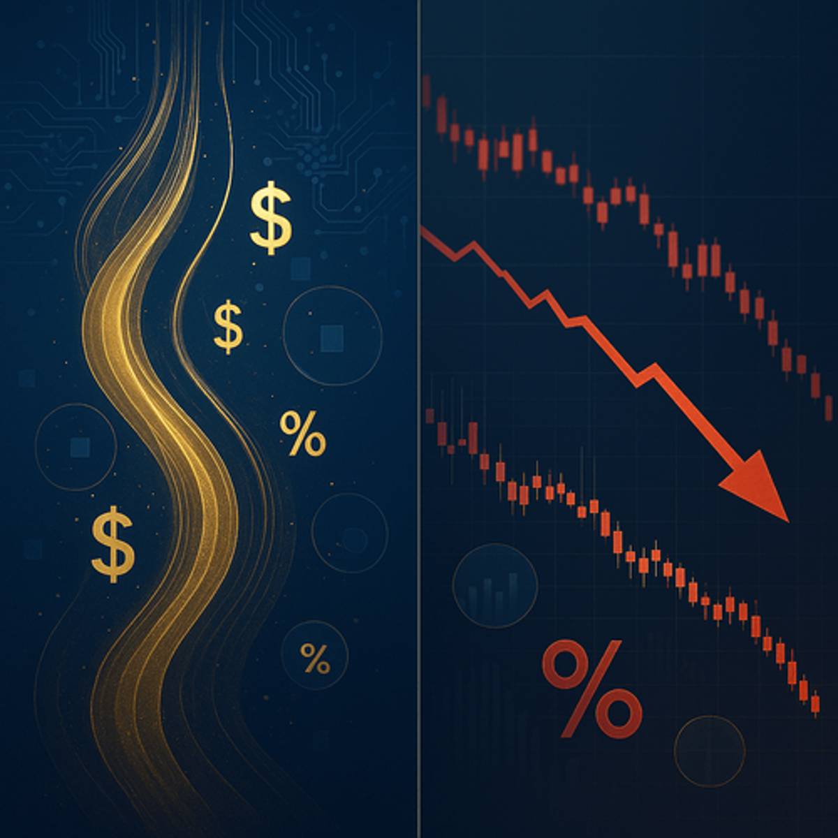 AI Investment Paradox: $15B Flows In as Tech Stocks Tumble