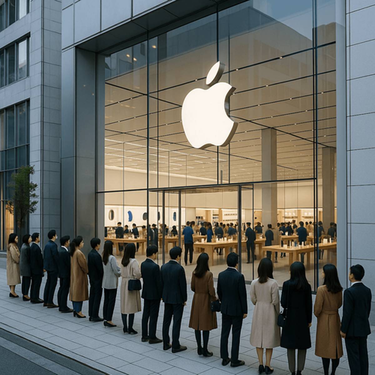 Apple Ginza Reopens with iPhone 17 & Vision Pro Showcase