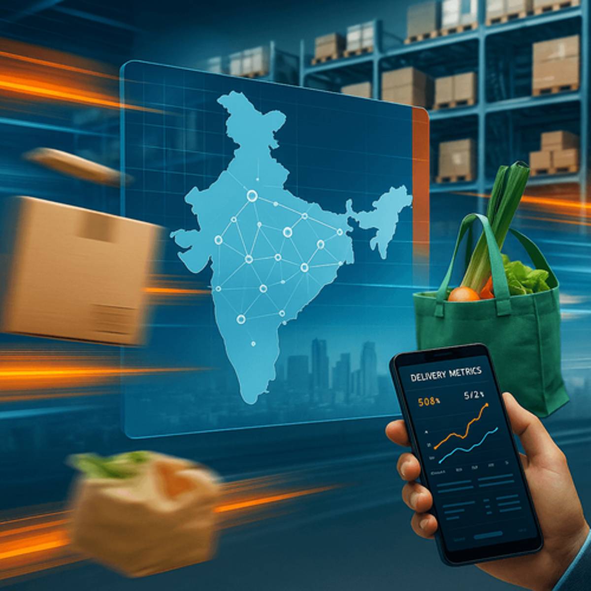 Flipkart and Amazon Squeeze India's Quick Commerce Startups