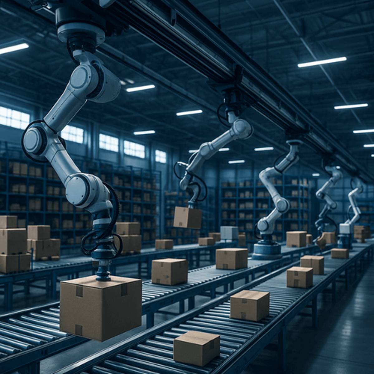 Amazon's Blue Jay Robot Handles 75% of Warehouse Items Solo