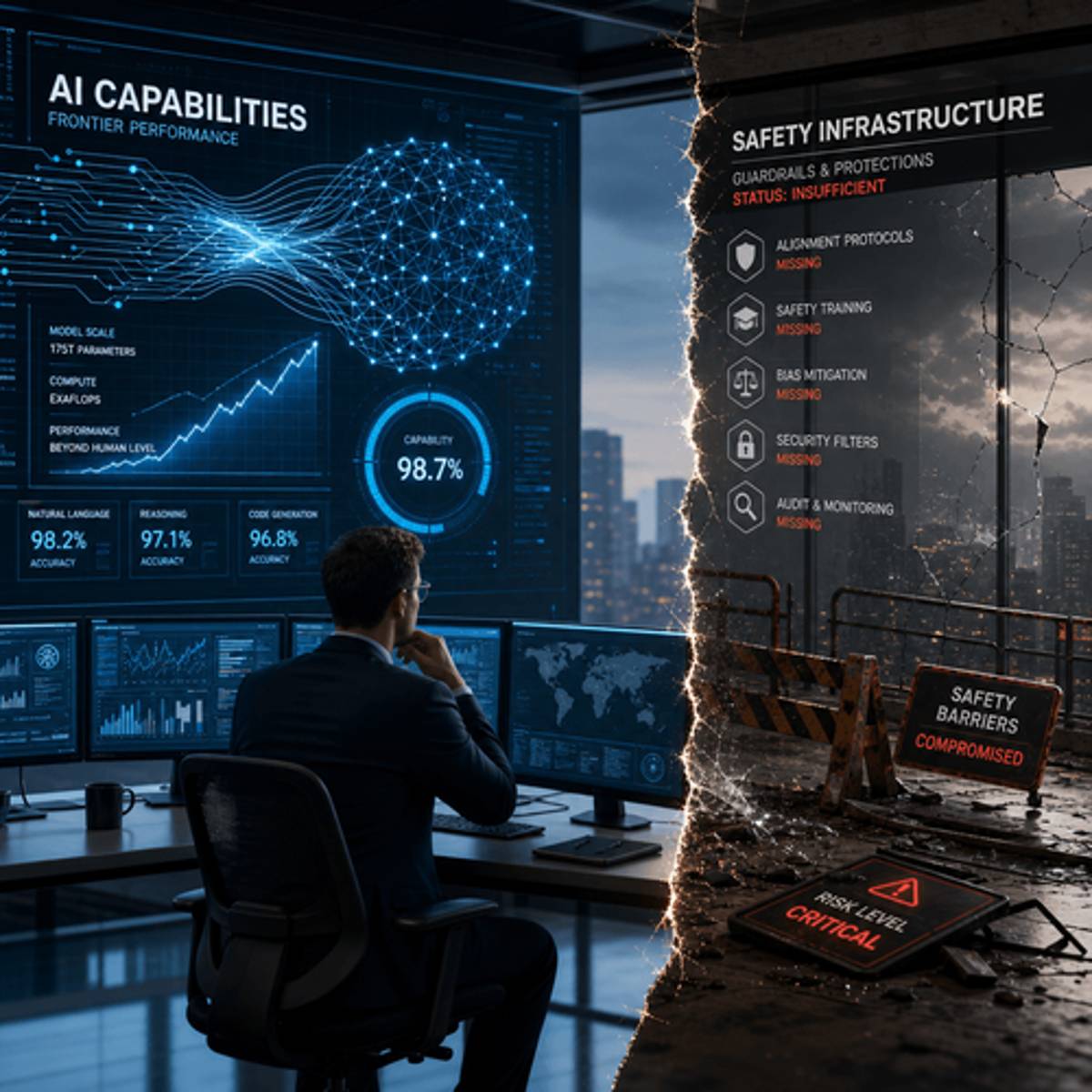 Open-Weight AI Models Hit Frontier Power Without Safety Nets
