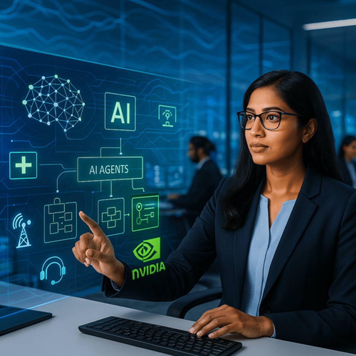 India's Tech Giants Deploy NVIDIA AI Agents Across Industries
