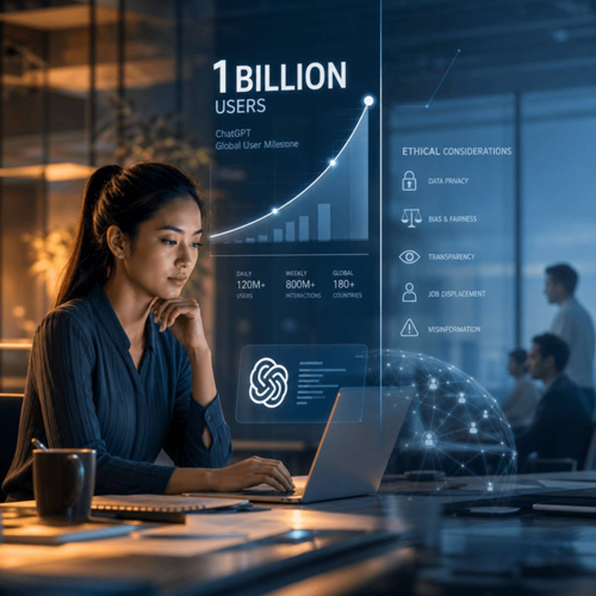 ChatGPT hits 1 billion users as public AI sentiment sours