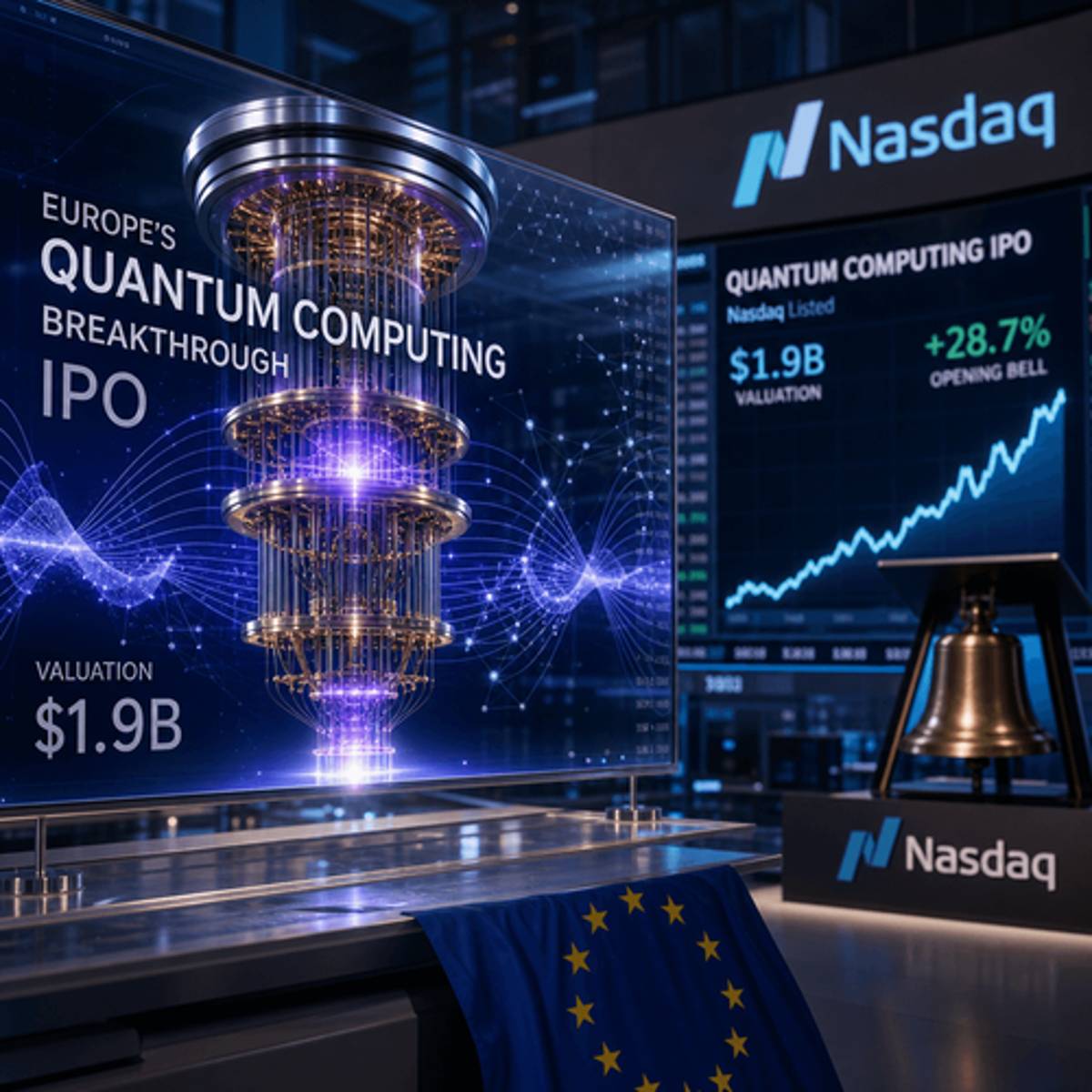 Europe's First Quantum IPO: IQM Goes Public at $1.9B