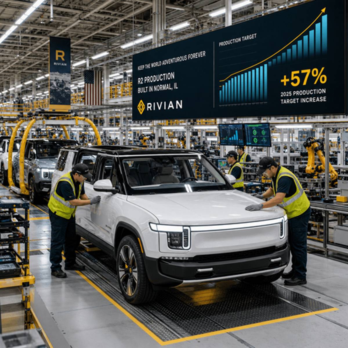 Rivian lifts 2026 sales guidance after R2 SUV ramp-up