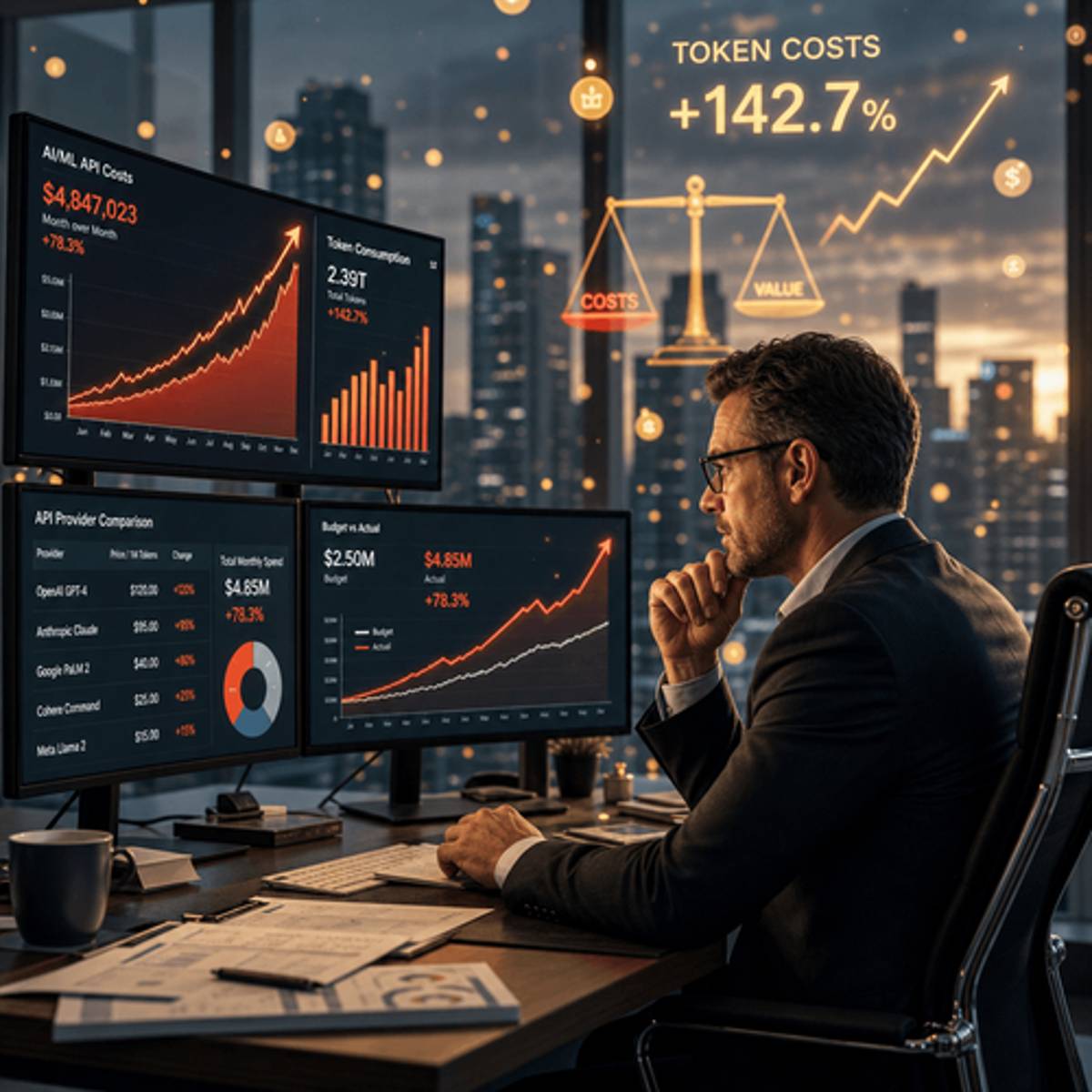 AI Token Costs Spiral as Companies Face 'Tokenomics' Crunch