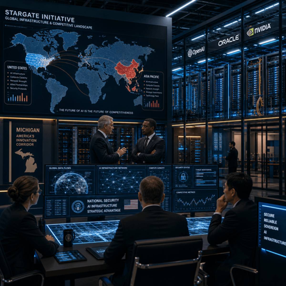 Stargate Developer Claims China Backing Data Center Protests