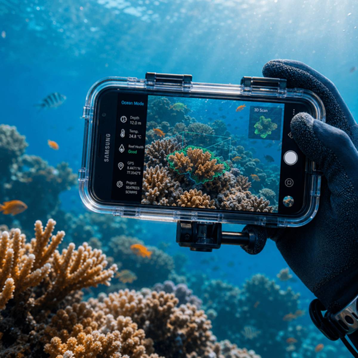 Samsung's Ocean Mode Wins Gold for Coral Reef Conservation