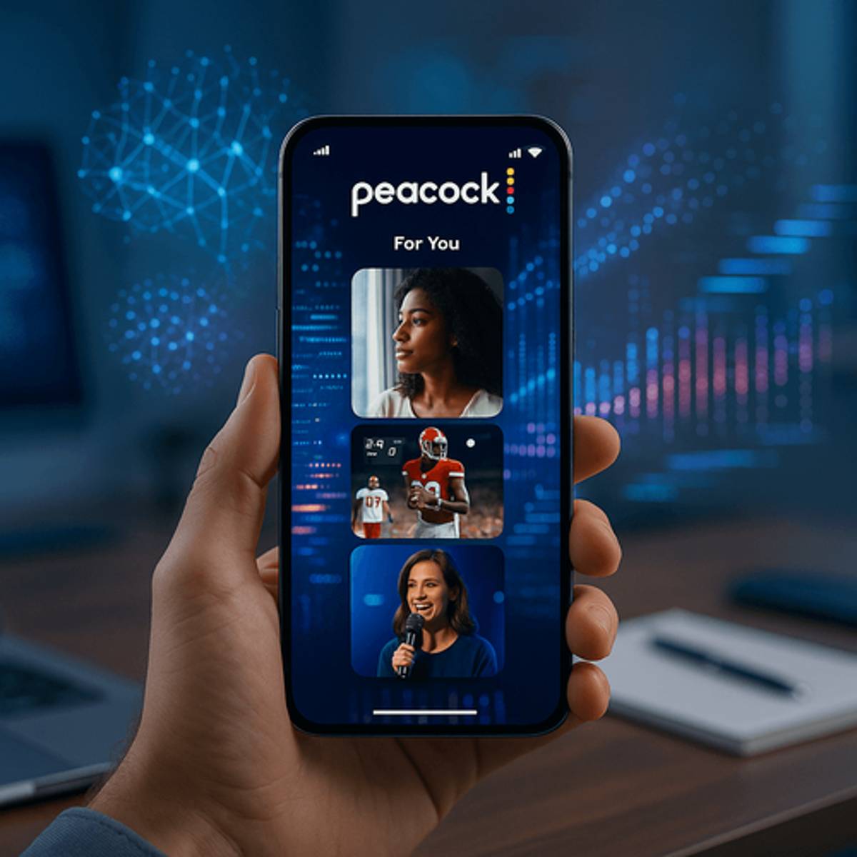 Peacock Bets on AI Video, Vertical Clips to Fuel Growth