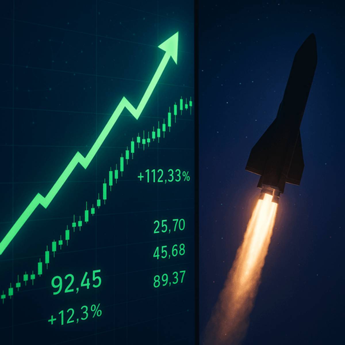 SpaceX IPO Rumors Ignite Space Stock Rally Across Sector