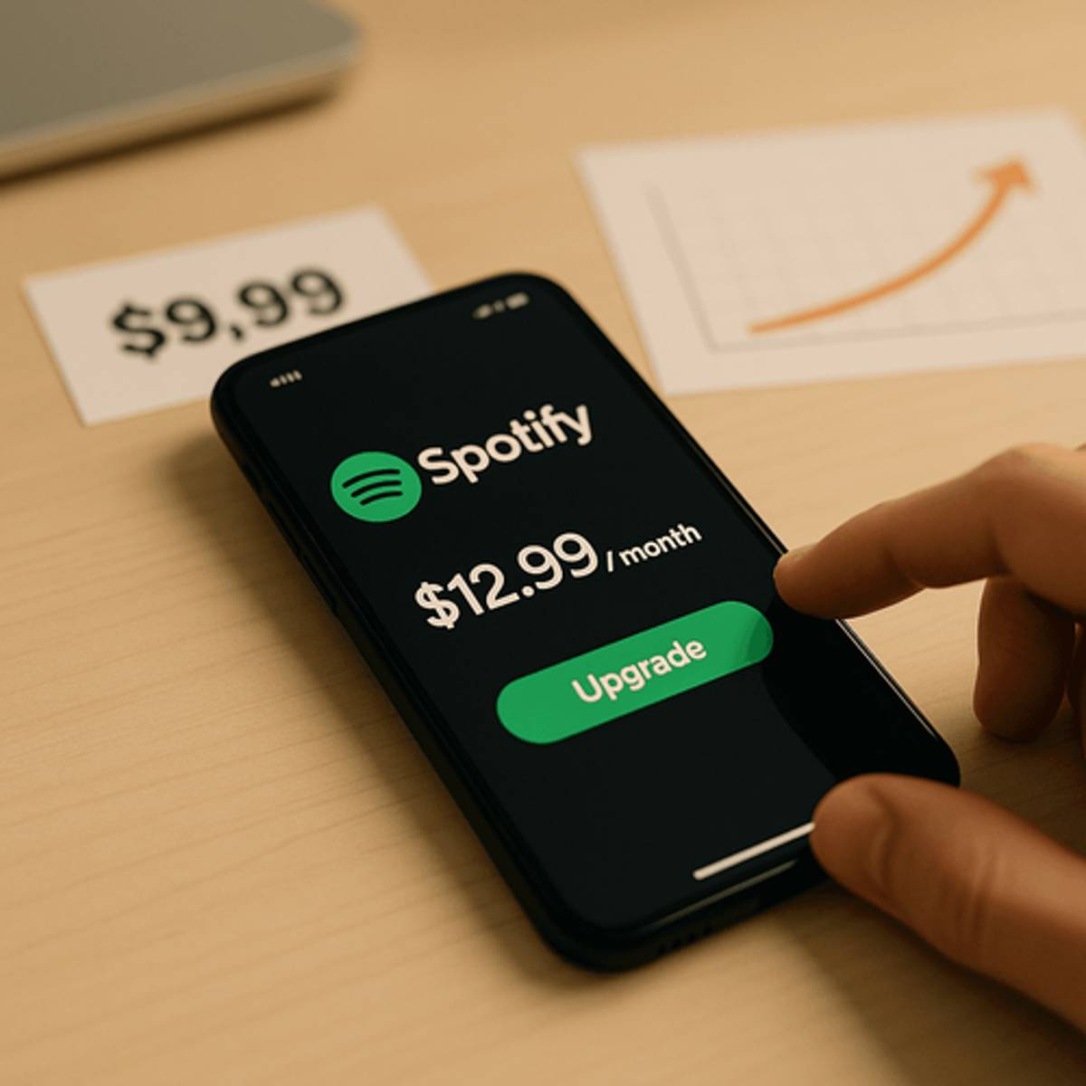 Spotify Raises Premium Price to $12.99 Under New Leadership