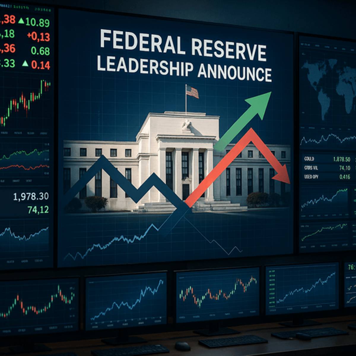 Trump to Name New Fed Chair Friday as Markets Brace for Impact