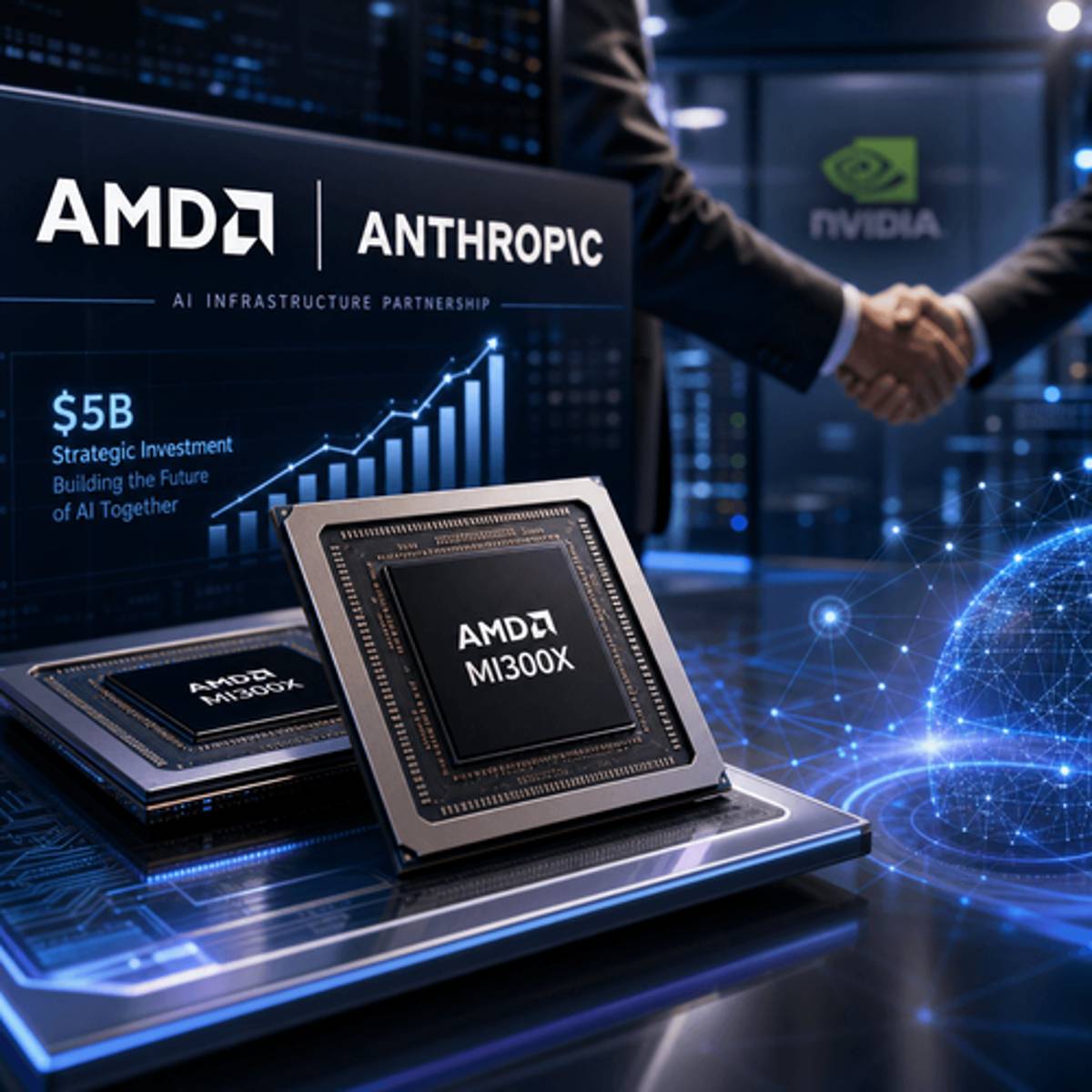 AMD Bets $5B on Anthropic in Massive AI Chip Deal