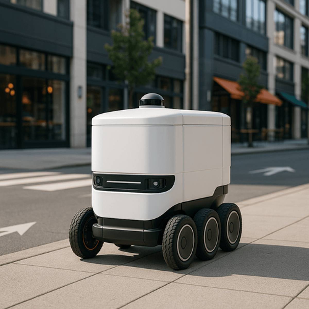 DoorDash Unveils 'Dot' Robot for Street Delivery