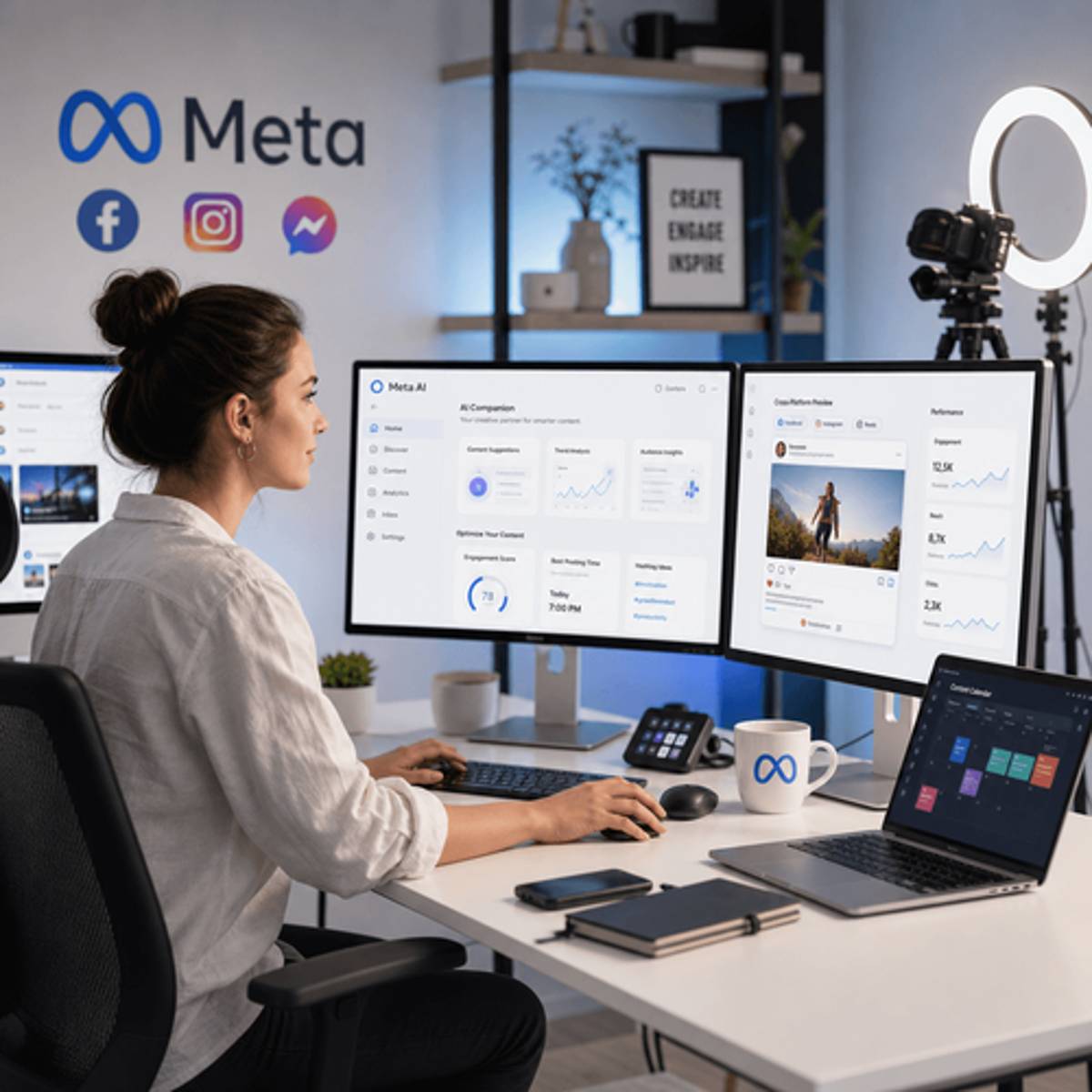 Meta Tests AI Companion App to Supercharge Creator Workflows
