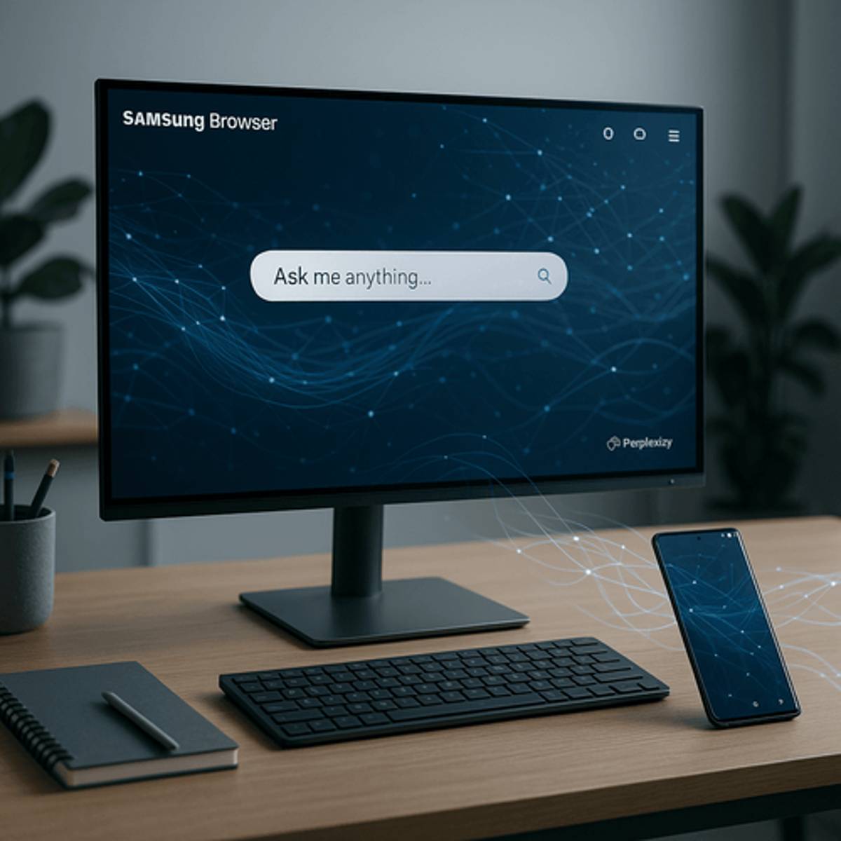 Samsung Launches AI Browser for Windows With Perplexity