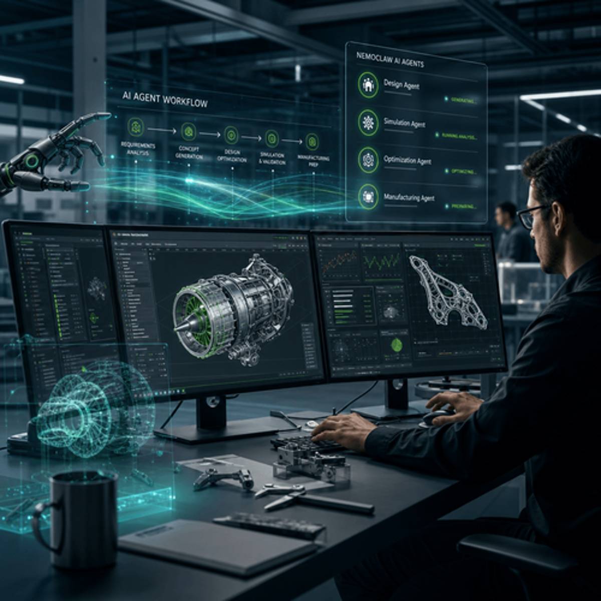 Nvidia Unveils NemoClaw: AI Agents That Automate Engineering Workflows
