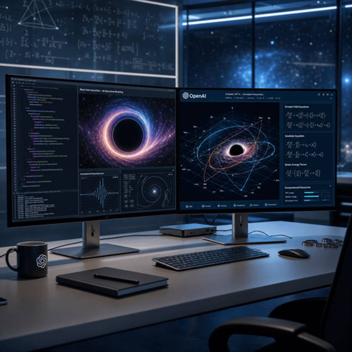 OpenAI's Codex Powers Black Hole Simulations for Scientists
