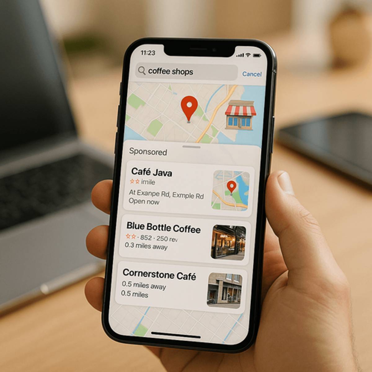 Apple Maps Preps Ad Launch in Search Results