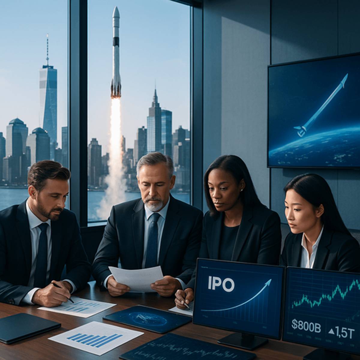 SpaceX lines up Wall Street banks for $1.5T IPO