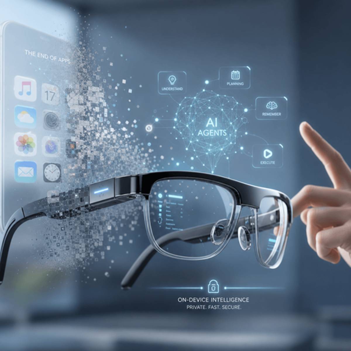 Qualcomm CEO: AI Agents Will Kill Apps, Bets on Smart Glasses