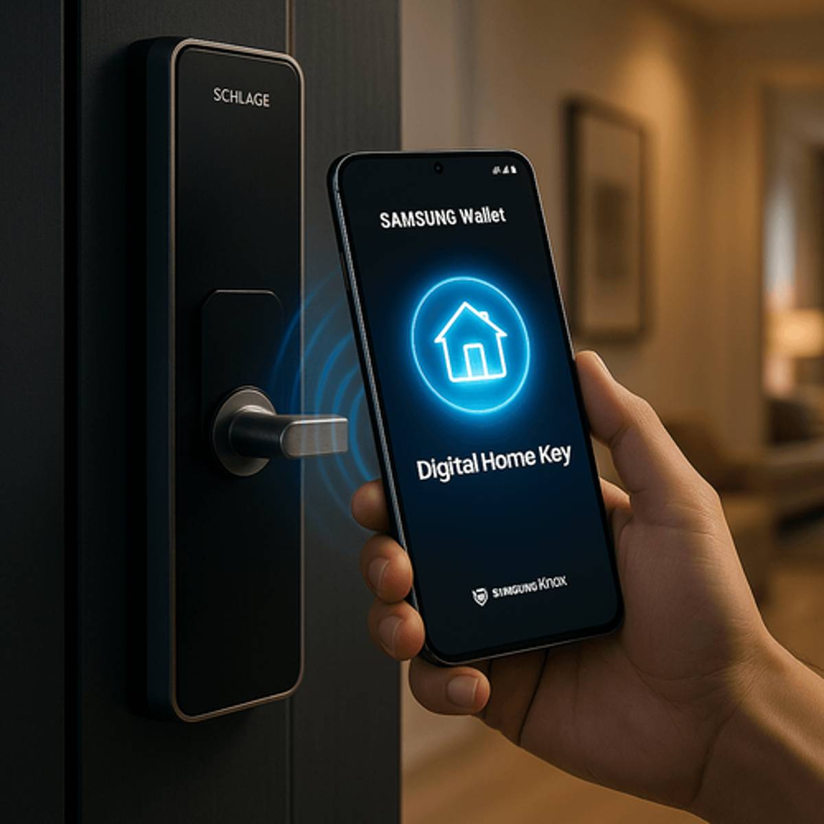 Samsung Wallet adds digital home keys via Aliro standard