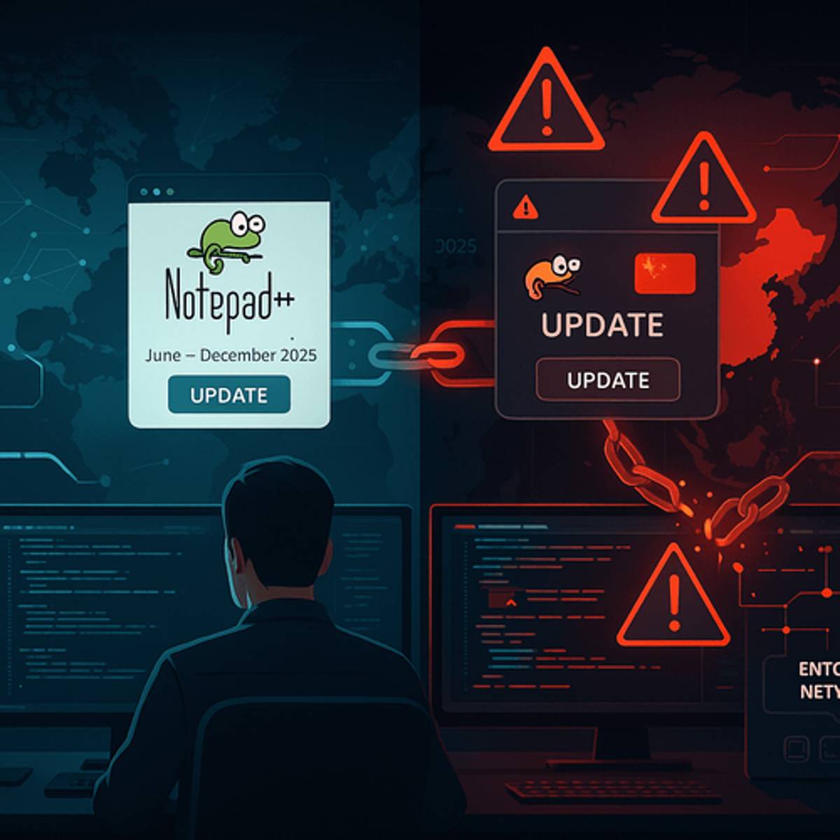 Chinese Hackers Hijack Notepad++ Updates for Months