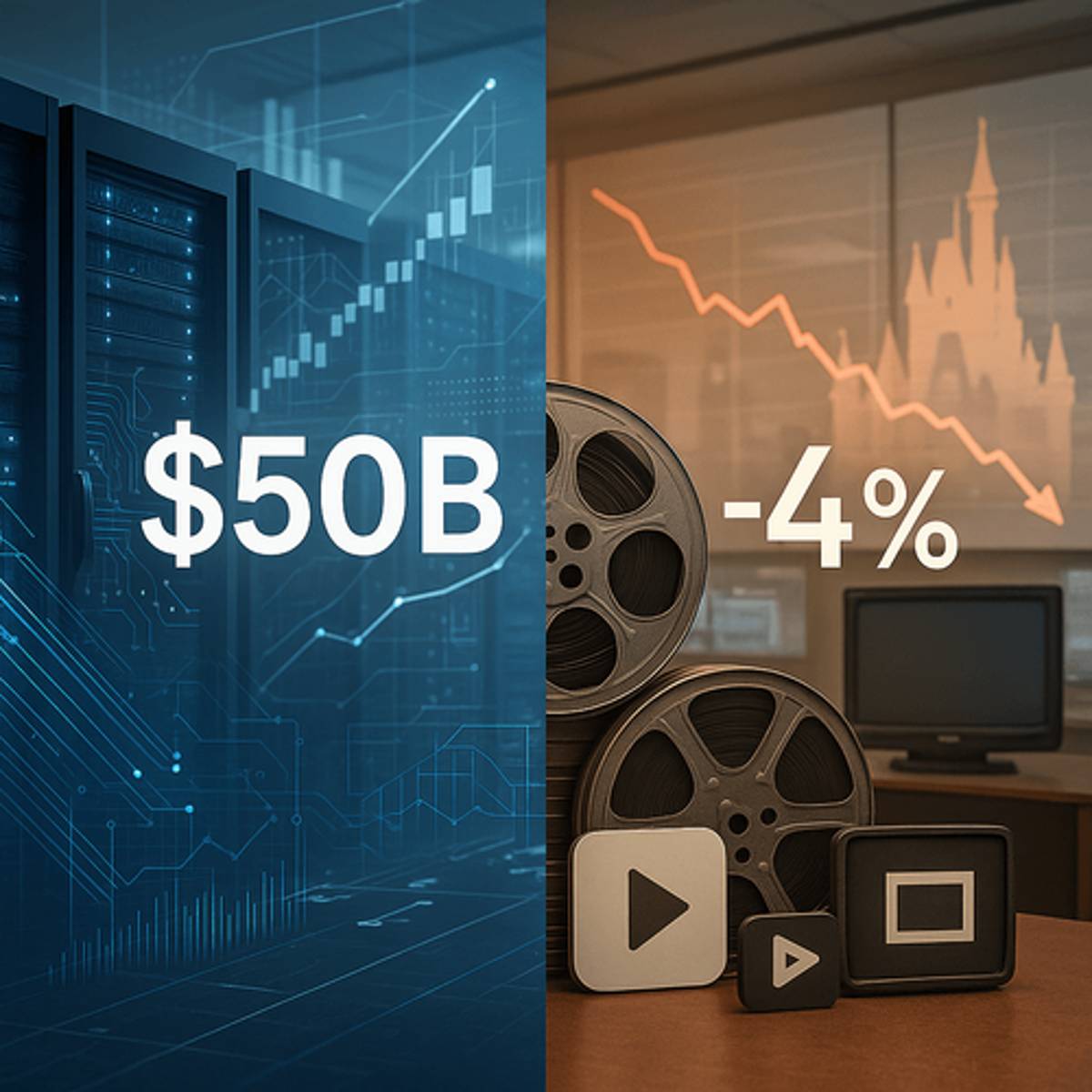 Anthropic drops $50B on AI infrastructure as Disney stumbles