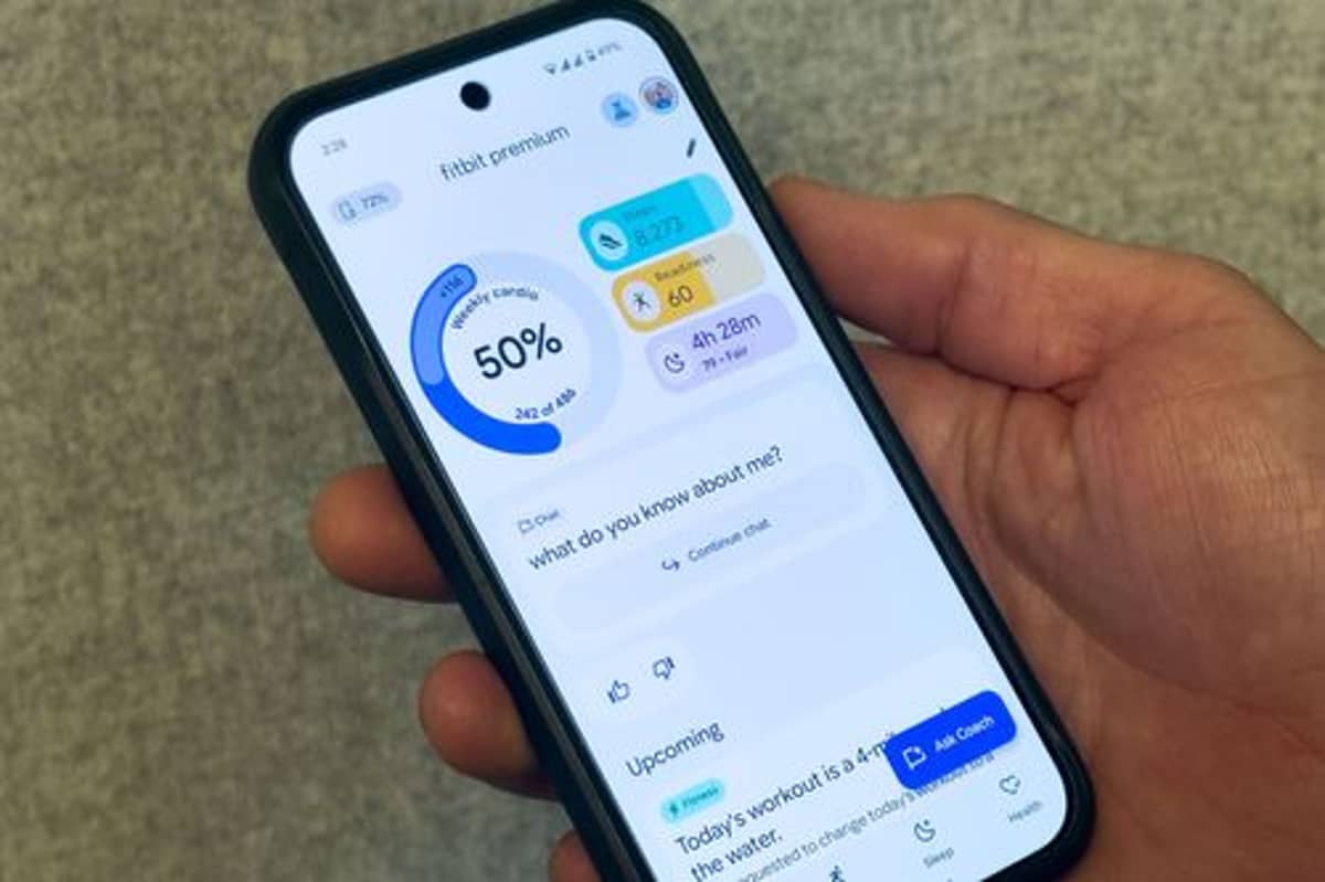 Google's Fitbit launches AI health coach powered by Gemini