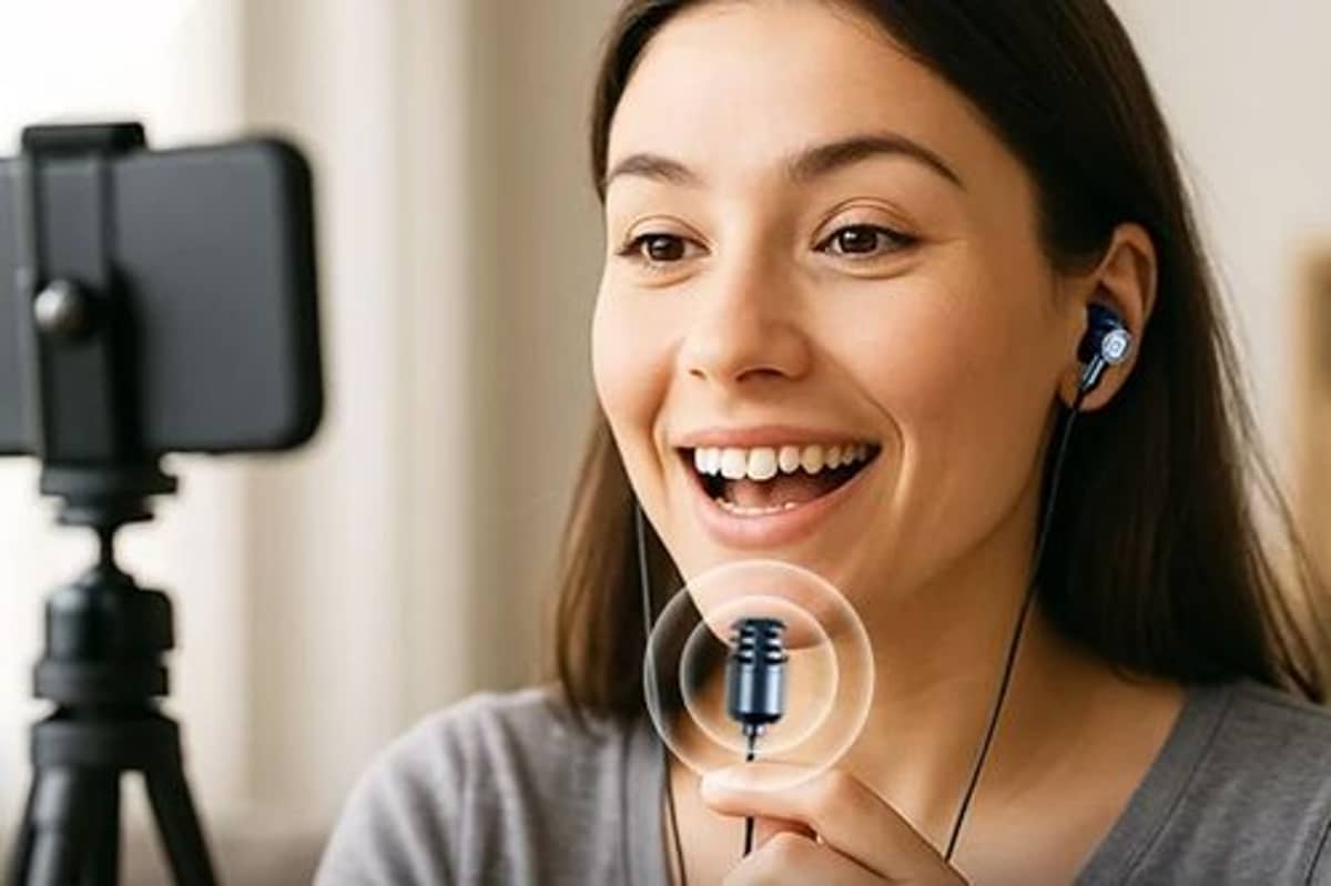 Portronics Conch One earbuds feature detachable handheld mic