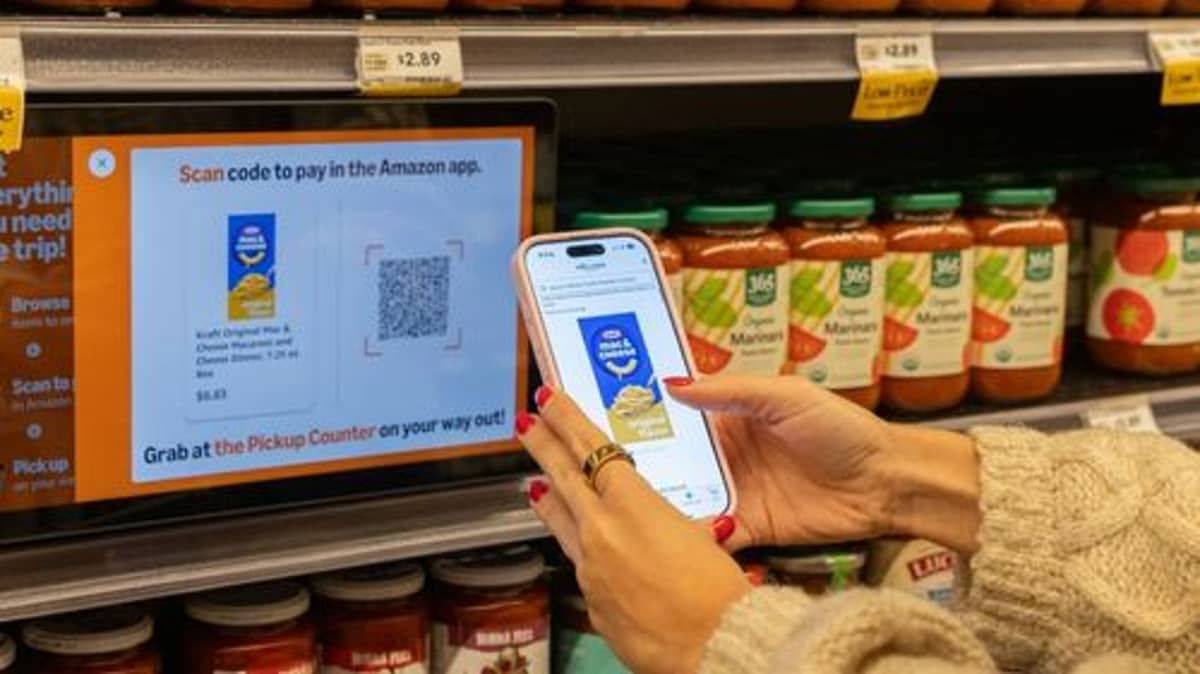 Amazon deploys robots inside Whole Foods to fulfill orders