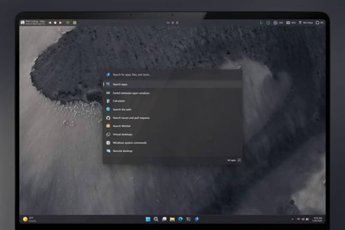 Microsoft tests macOS-style menu bar for Windows 11