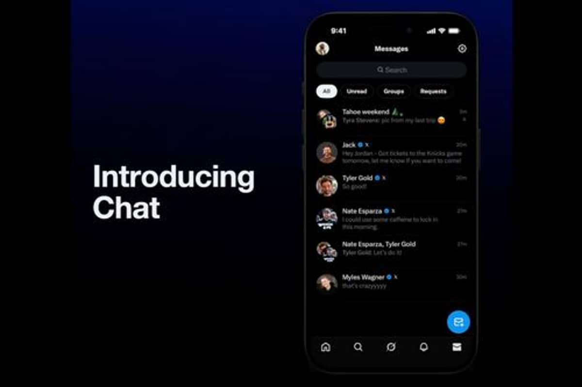 X Replaces DMs with Chat - E2E Encryption & Video Calls