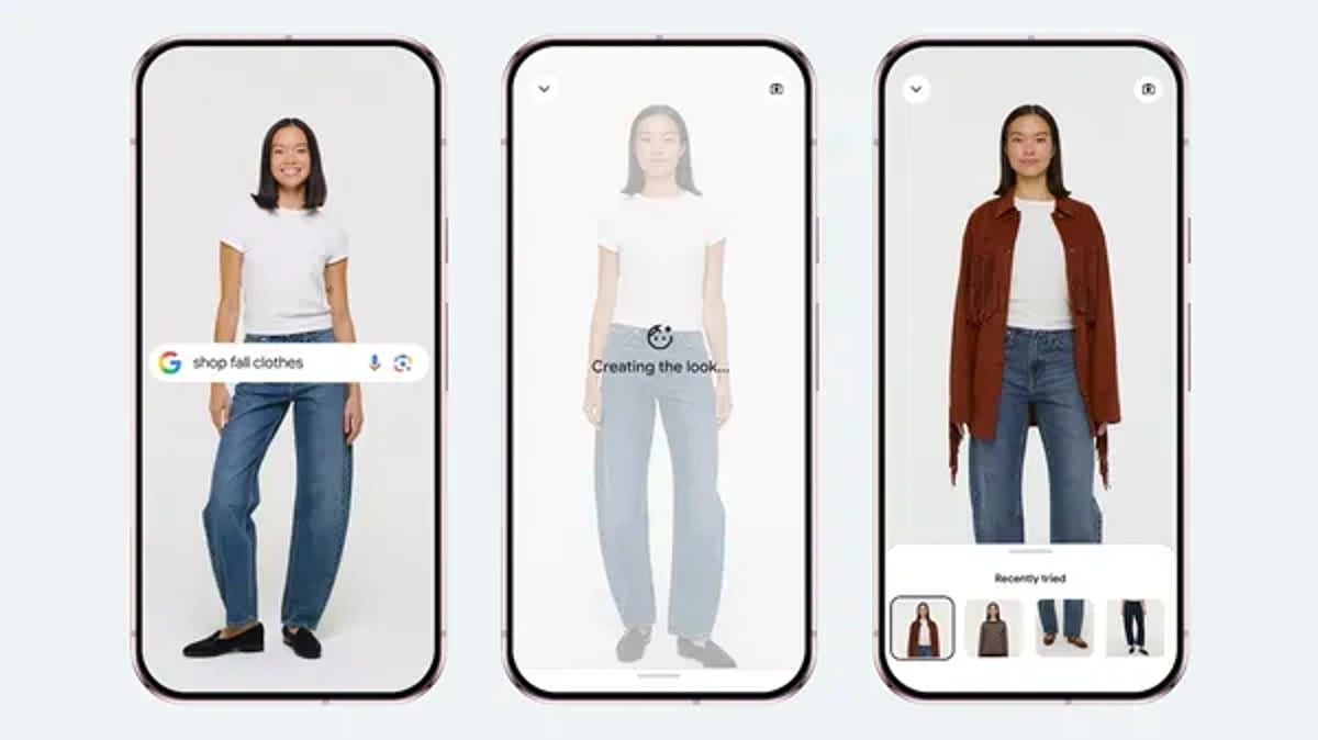 Google's AI Try-On Tech Expands to UK and India Markets