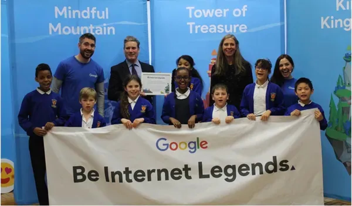 Google's Be Internet Legends Reaches 10M UK Students